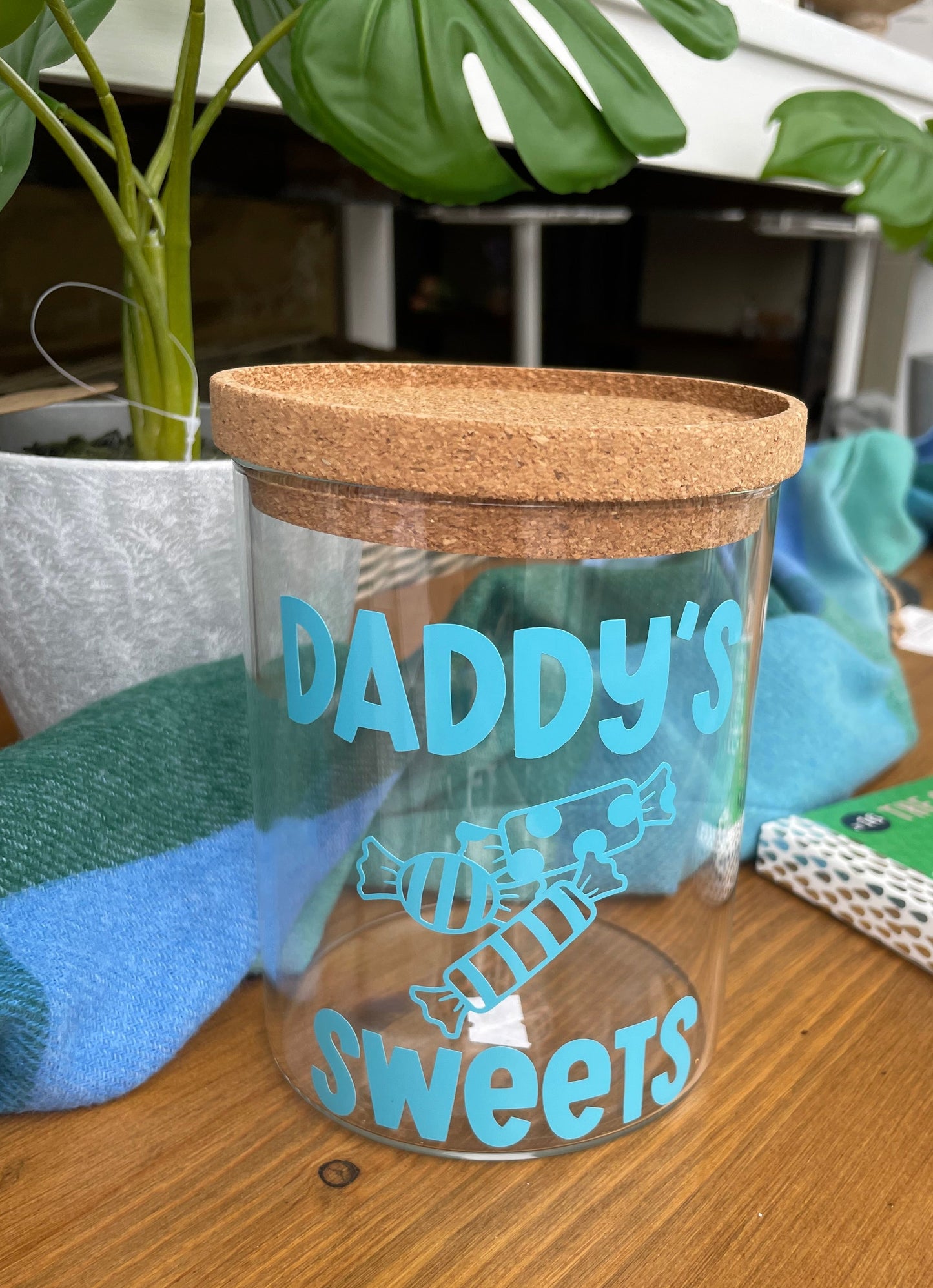 Daddy And Grandad Glass Sweet (And Nut) Jars