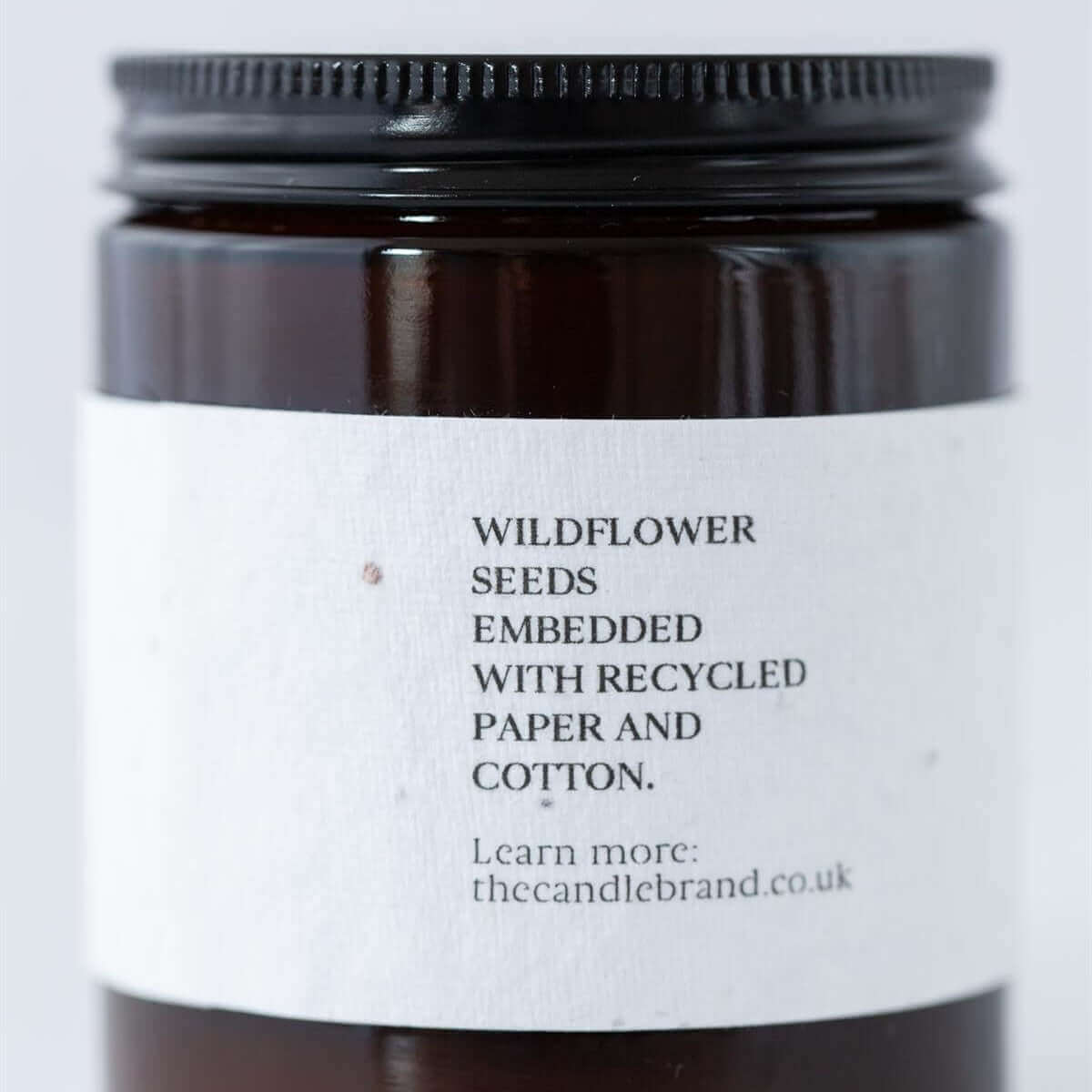 Lavender with Clary Sage 30 Hour Candle With Wildflower Label