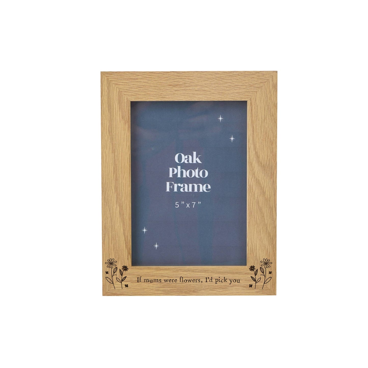 'If Mums Were Flowers...' Oak Photo Frame