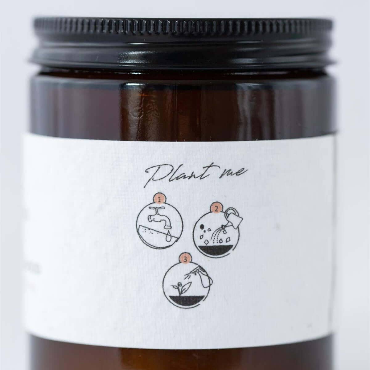 Pear and Freesia 30 Hour Candle - With Wildflower Seed Label