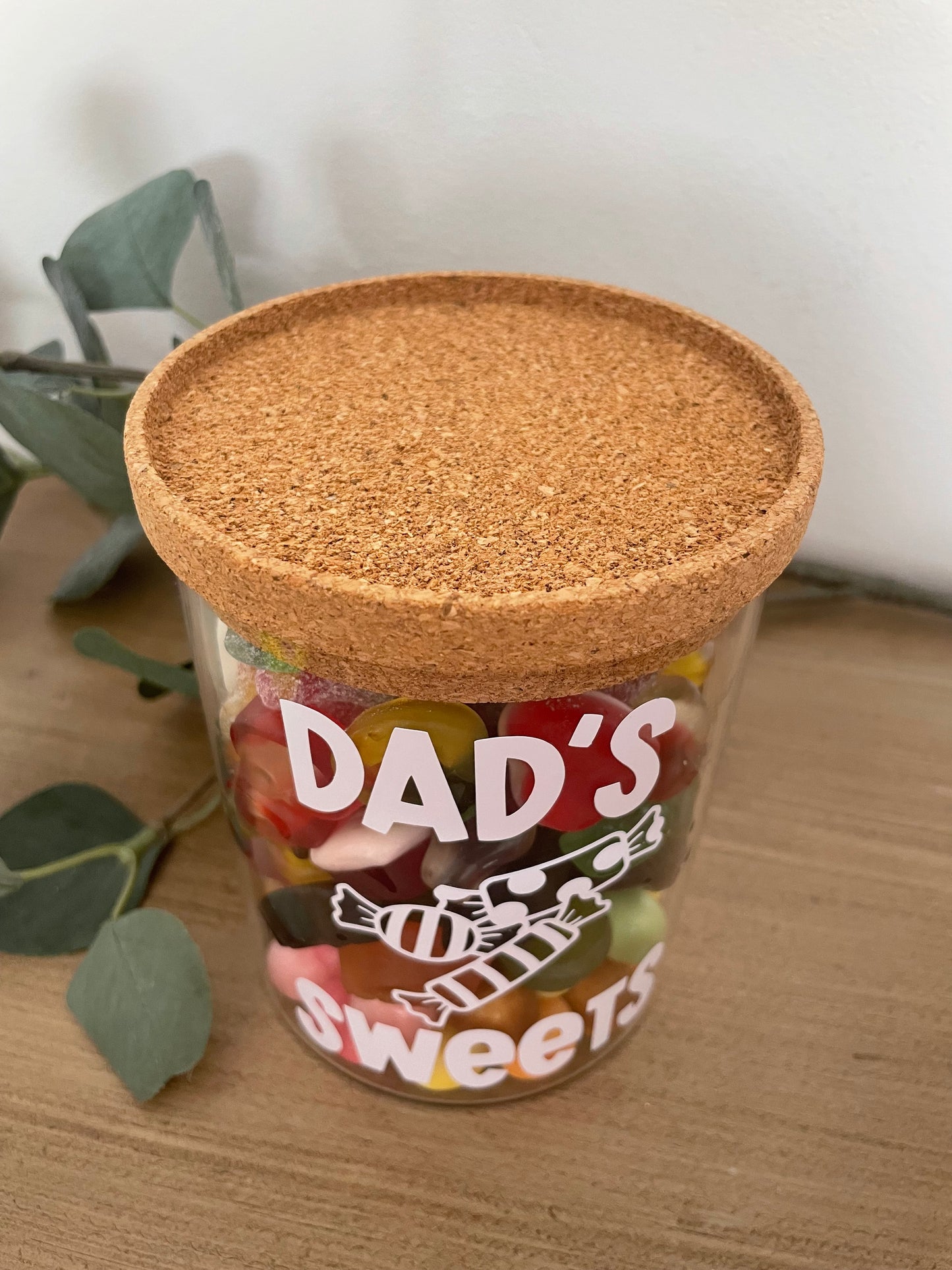 Daddy And Grandad Glass Sweet (And Nut) Jars