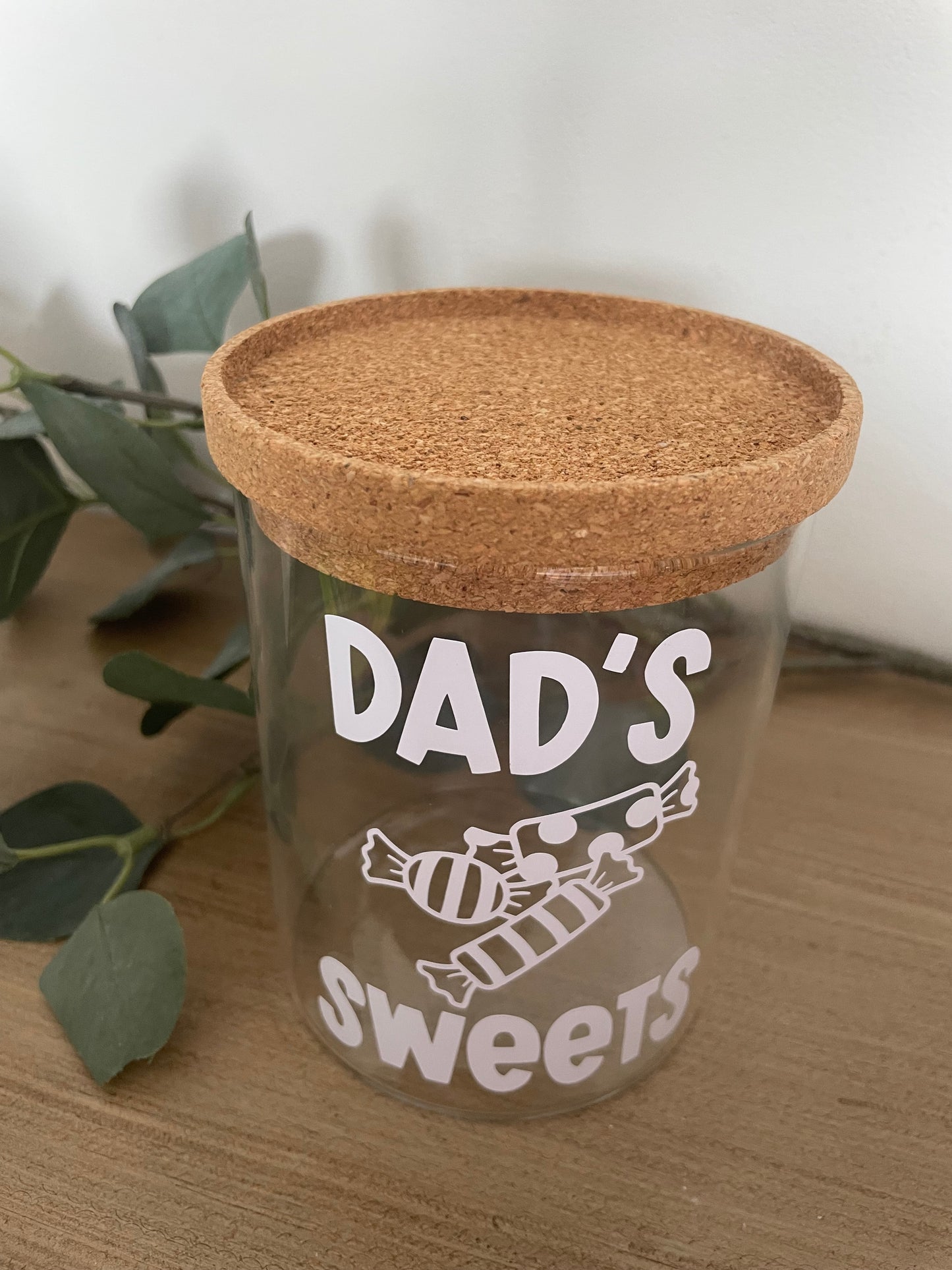 Daddy And Grandad Glass Sweet (And Nut) Jars