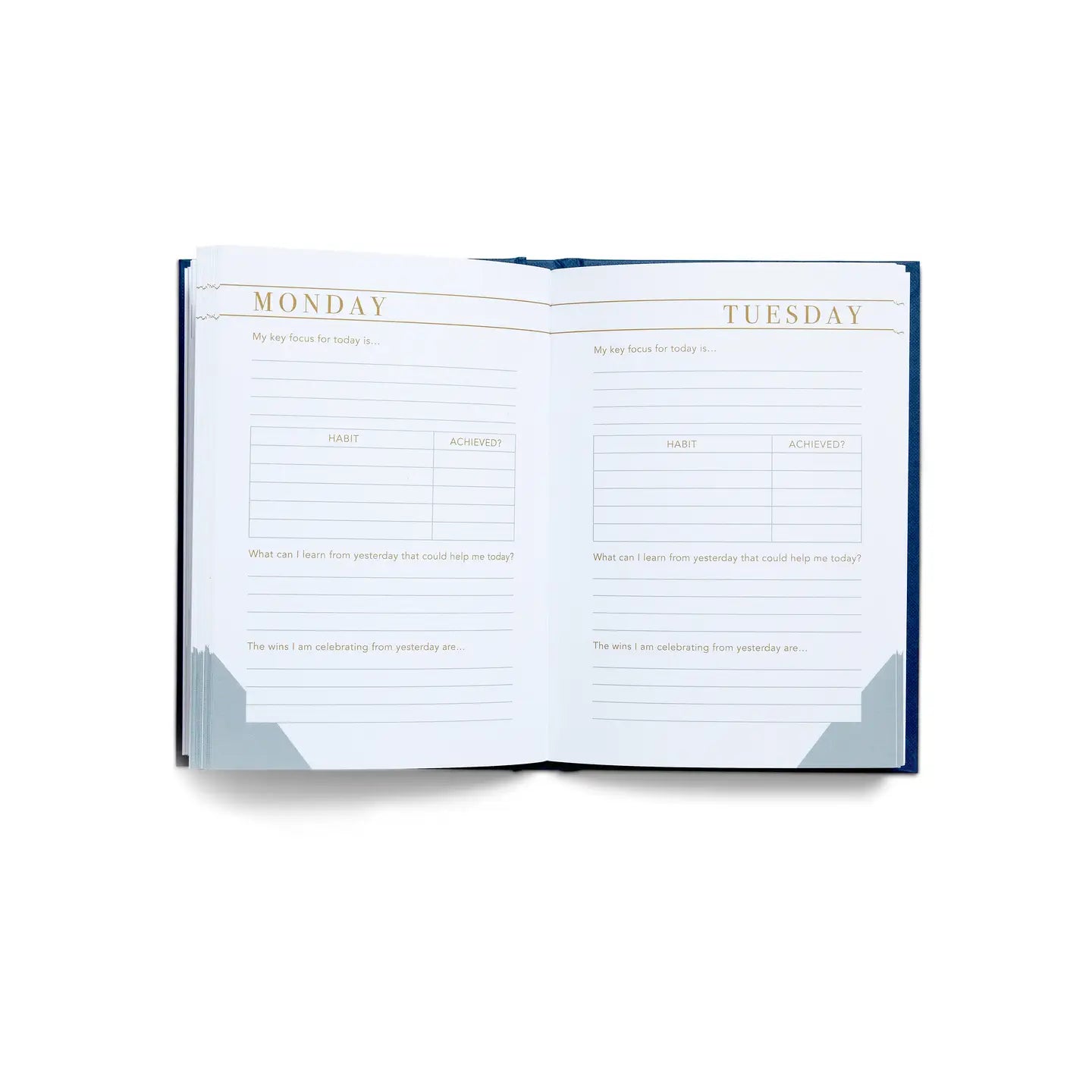 Habit Notes Hardback Book - With free pen