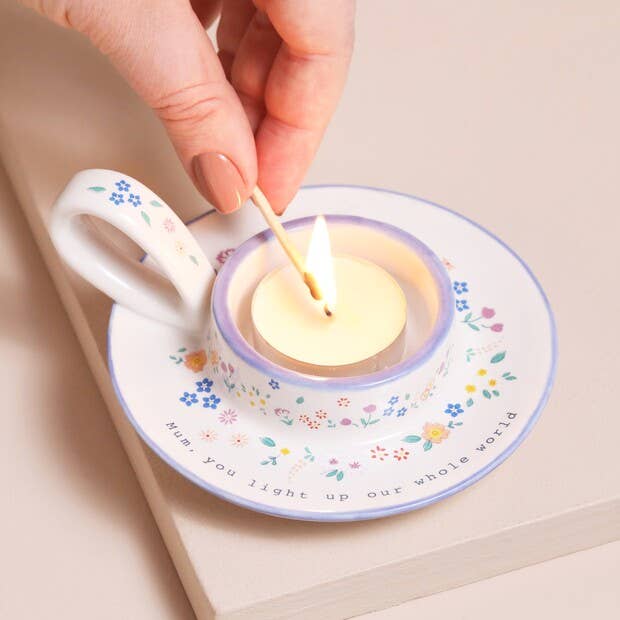 Mum Tealight Holder