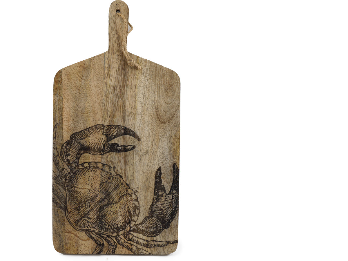 Crab Etched Chopping Board