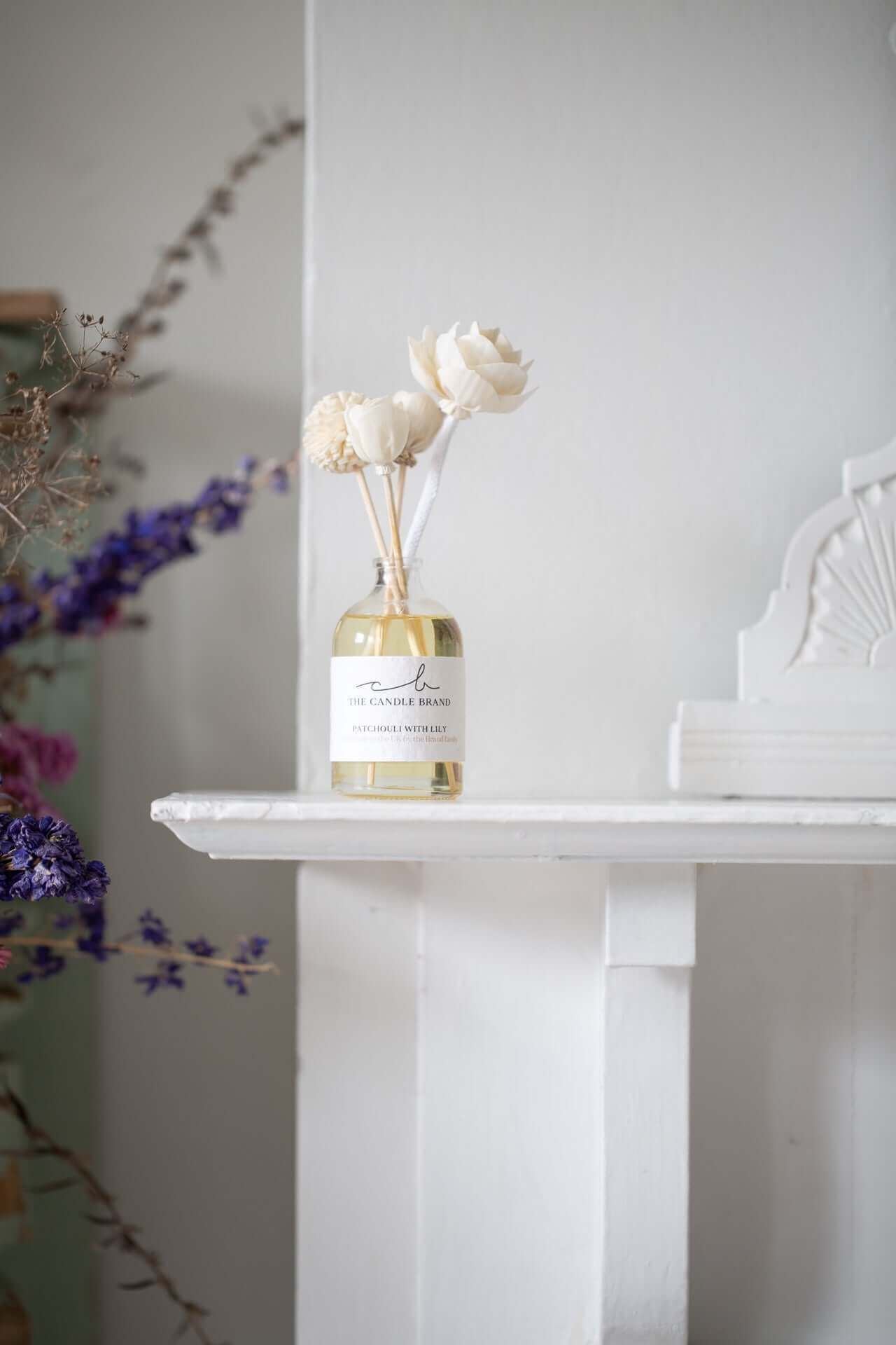 Cherry and Fig Flower Diffuser With Seed Label