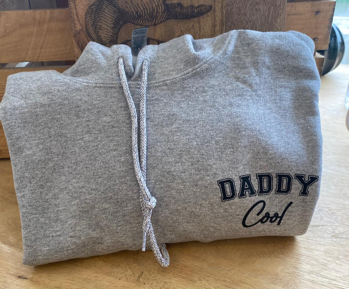 Daddy Cool Grey Hoodie