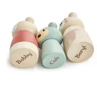 Bear Tales Wooden Toys - Set Of Three
