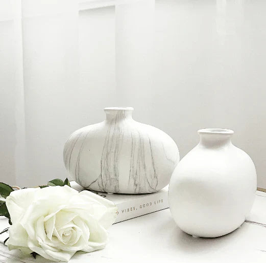 Betsy Vase Matt White
