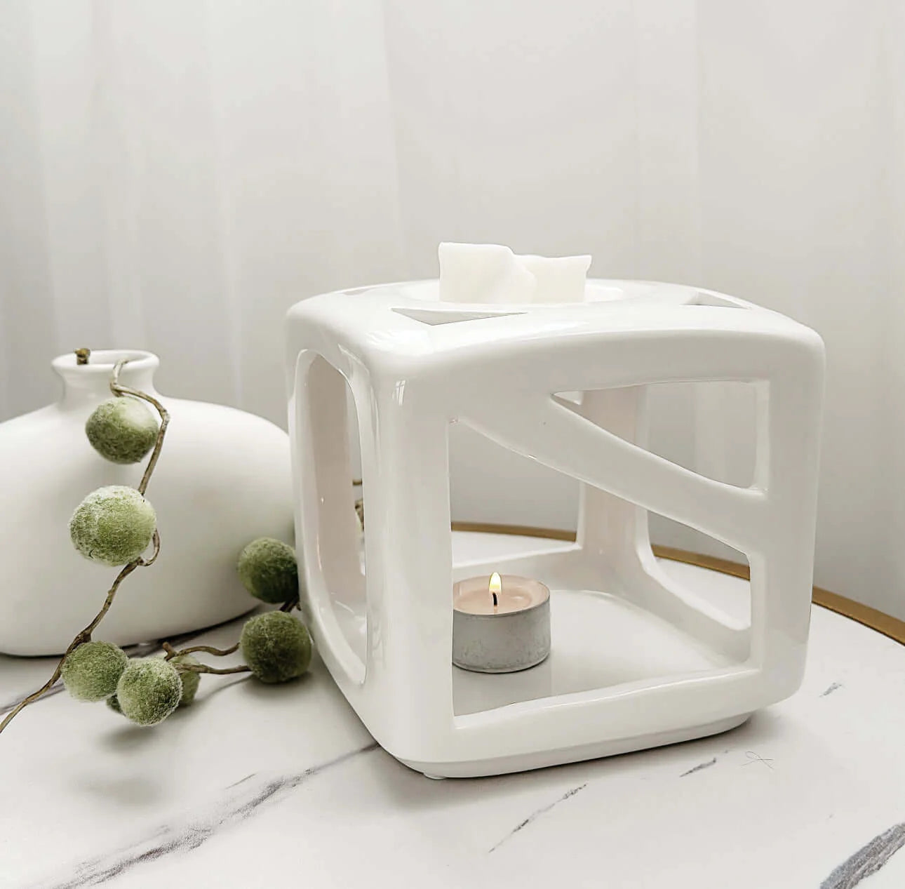 Naples Burner - White