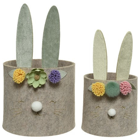 Felt Bunny Easter Basket