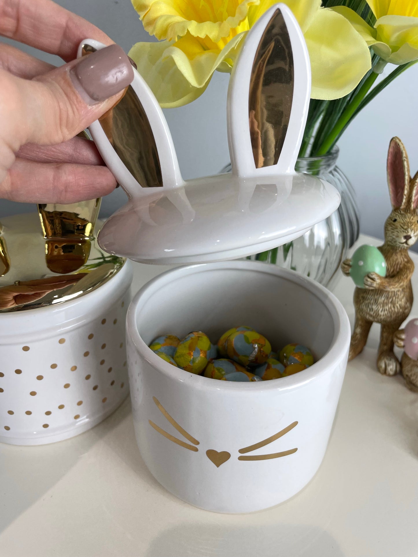 Bunny Storage Jars