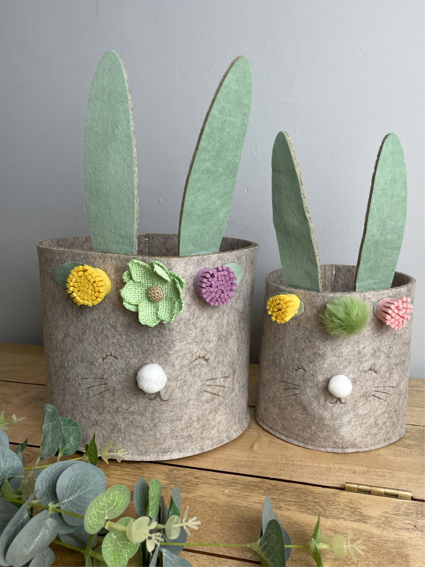 Felt Bunny Easter Basket