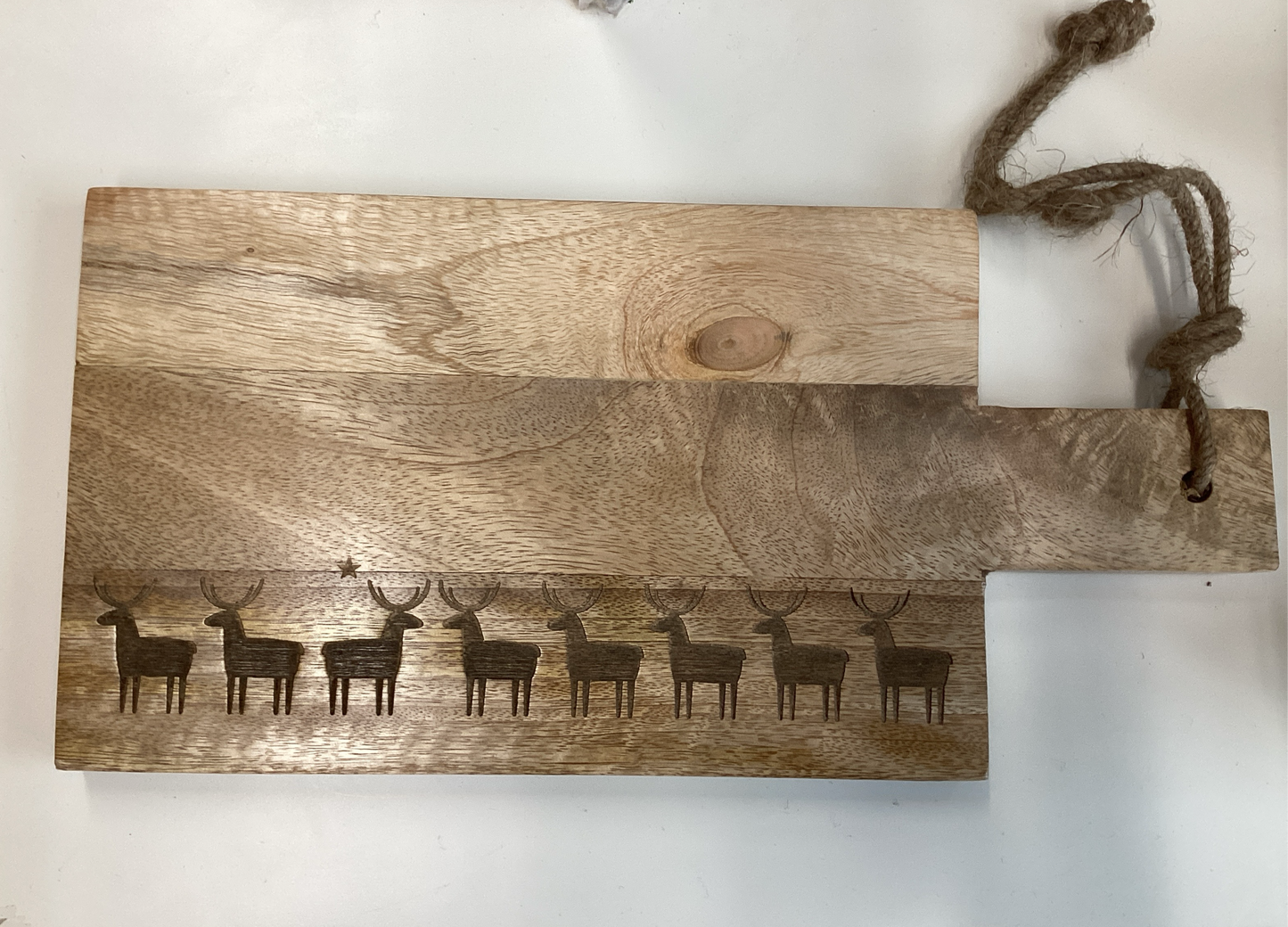 Christmas Deer Chopping Board, 35.5cm