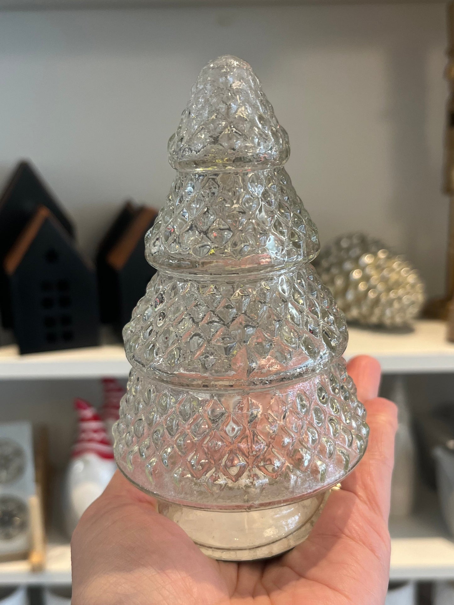 Glass Christmas Tree Ornament