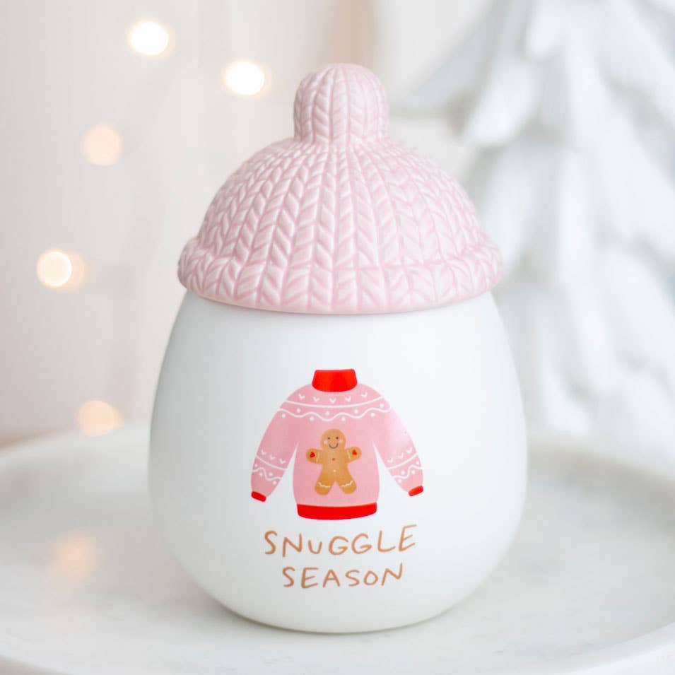 Snuggle Season Christmas Sweater Wax Burner