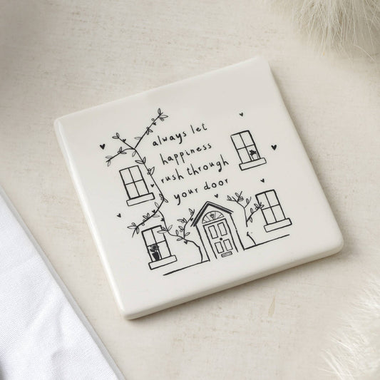 Send With Love 'Always Let Happiness...' Coaster