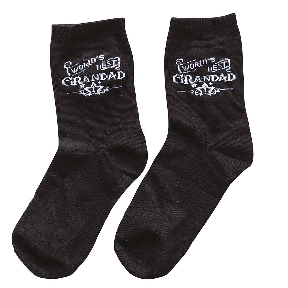 Socks - Grandad - Bamboo Mens UK Size 6 - 11