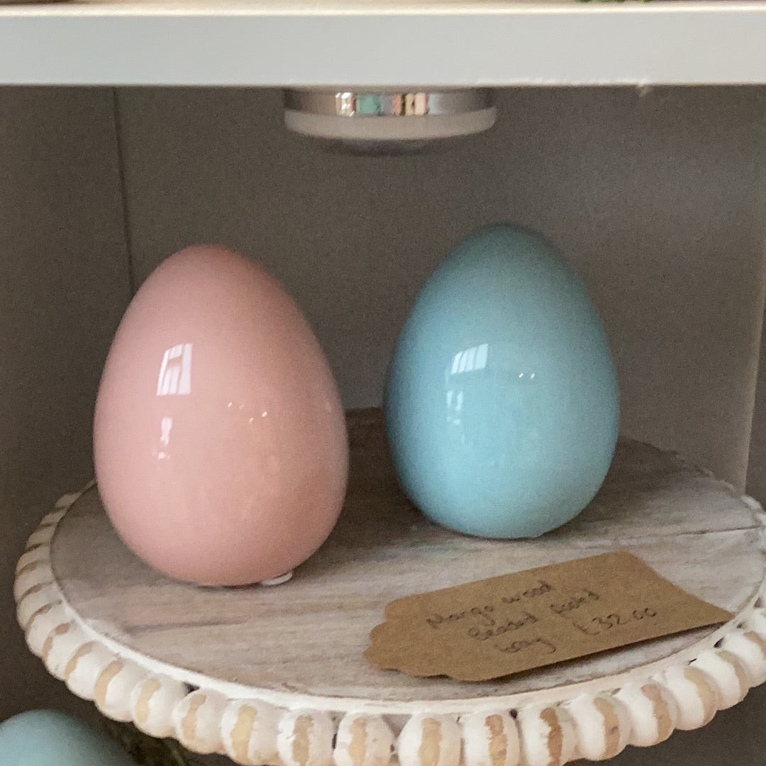 Coloured Ceramic Eggs - Two Options