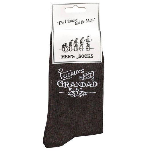 Socks - Grandad - Bamboo Mens UK Size 6 - 11