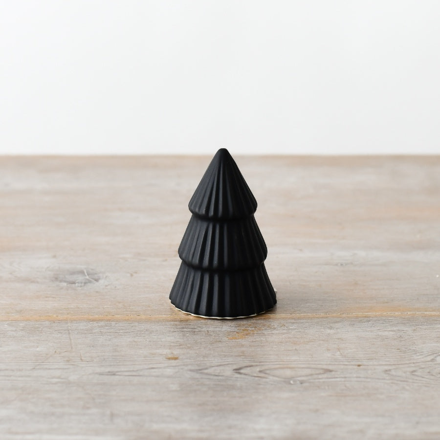 Matt Black Tree Ornament - Two Options