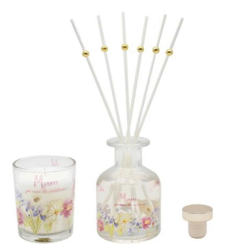 Mum, Diffuser And Candle Set