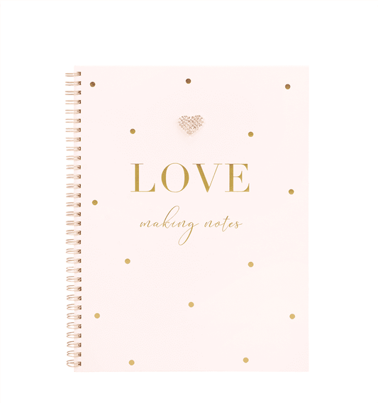 Love Making Notes Large Notebook