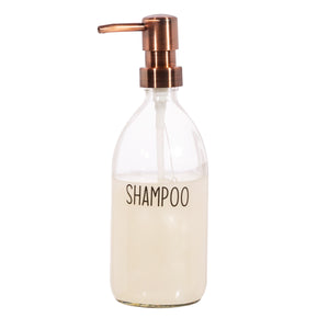 Shampoo Refillable Glass Bottle