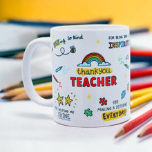 Load image into Gallery viewer, Thank You Teacher Mug