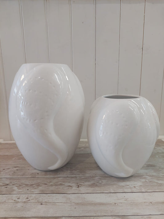 Parker Vase White Small