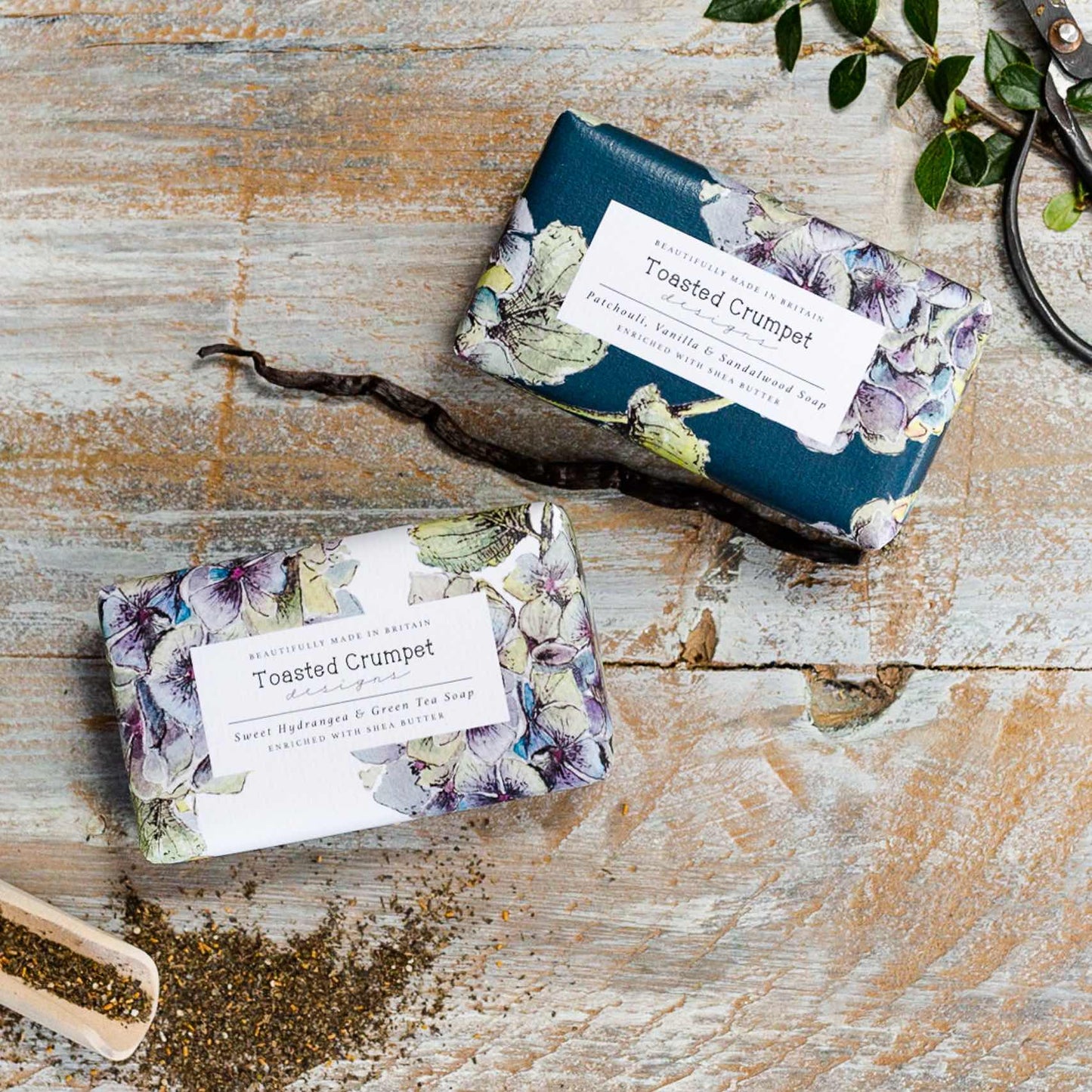 Sweet Hydrangea & Green Tea Soap
