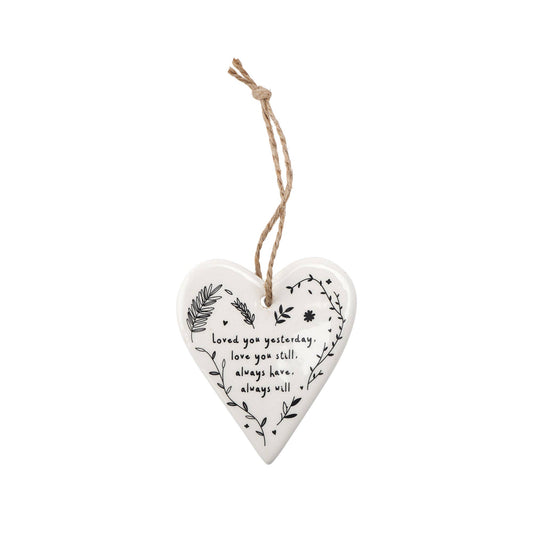 Send With Love 'Love You Still...' Ceramic Hanger