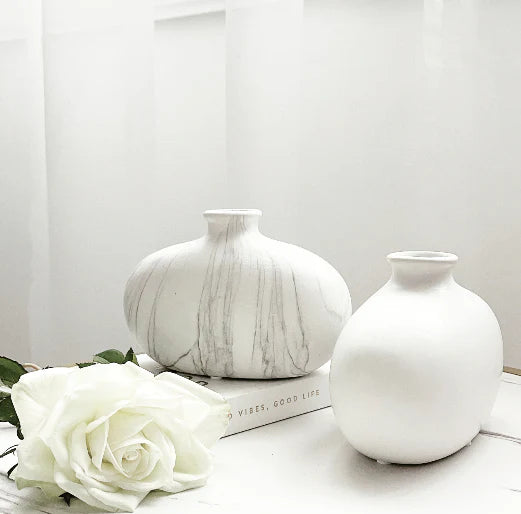 Betsy Vase Marble Effect