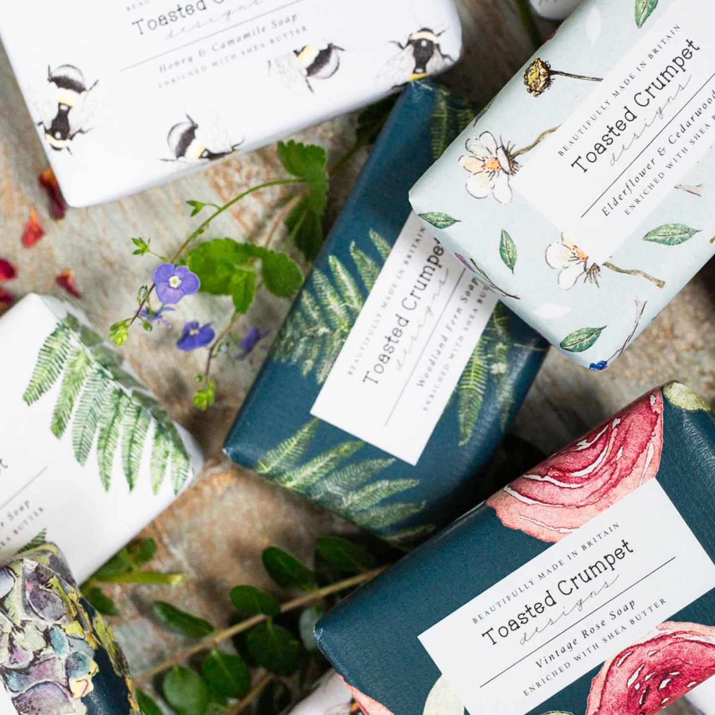 Sweet Hydrangea & Green Tea Soap