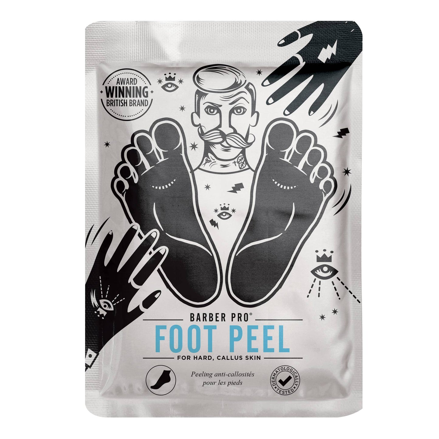 BARBER PRO Foot Peel - Prep the feet for Summer!