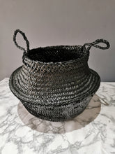 Load image into Gallery viewer, Black Toulouse Sequin Basket - Large