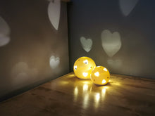 Load image into Gallery viewer, LED Ceramic Heart Globes - 2 Sizes