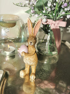 Easter Rabbit With Pink Egg (Standing)