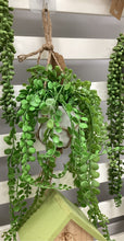 Load image into Gallery viewer, Artificial Hanging Plant In Macrame Hanger