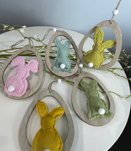 Hanging Bunny Decorations - Various Designs