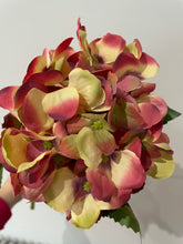 Load image into Gallery viewer, Dusky Rose Hydrangea Flower Stem